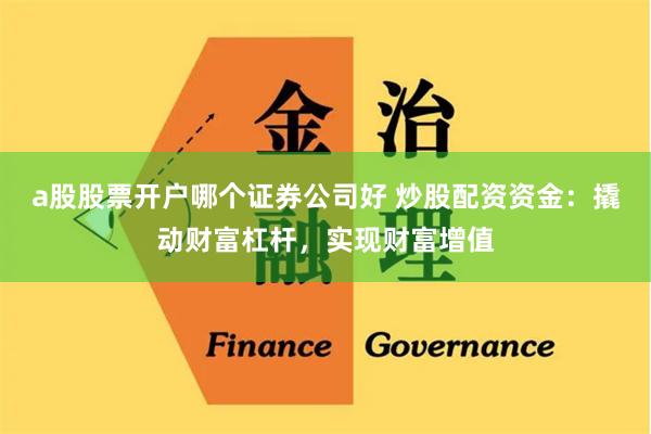 a股股票开户哪个证券公司好 炒股配资资金：撬动财富杠杆，实现财富增值